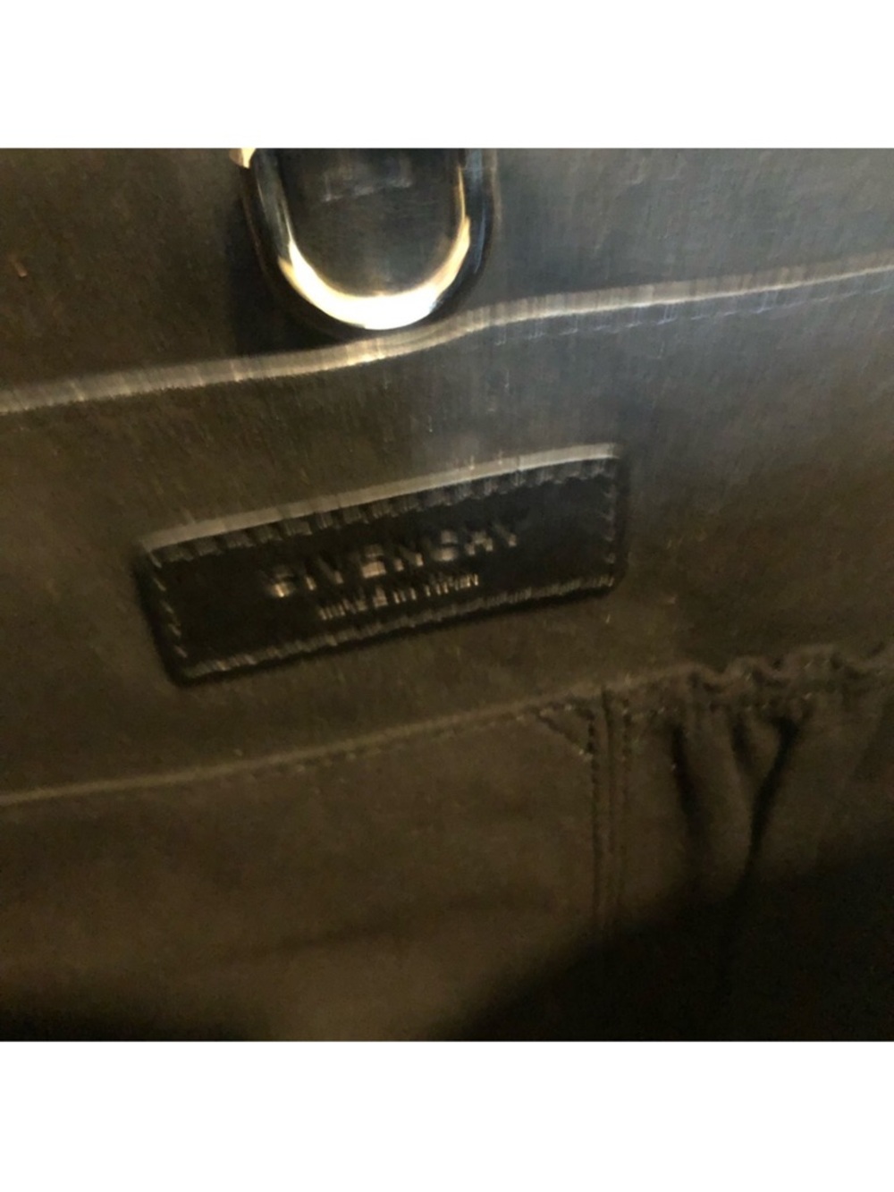 Givenchy Black Leather Crossbody Satchel - Picture 7 of 10